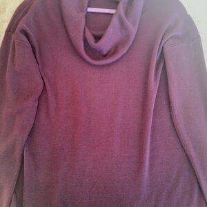 Calvin Klein Plum Cowl Neck Sweater